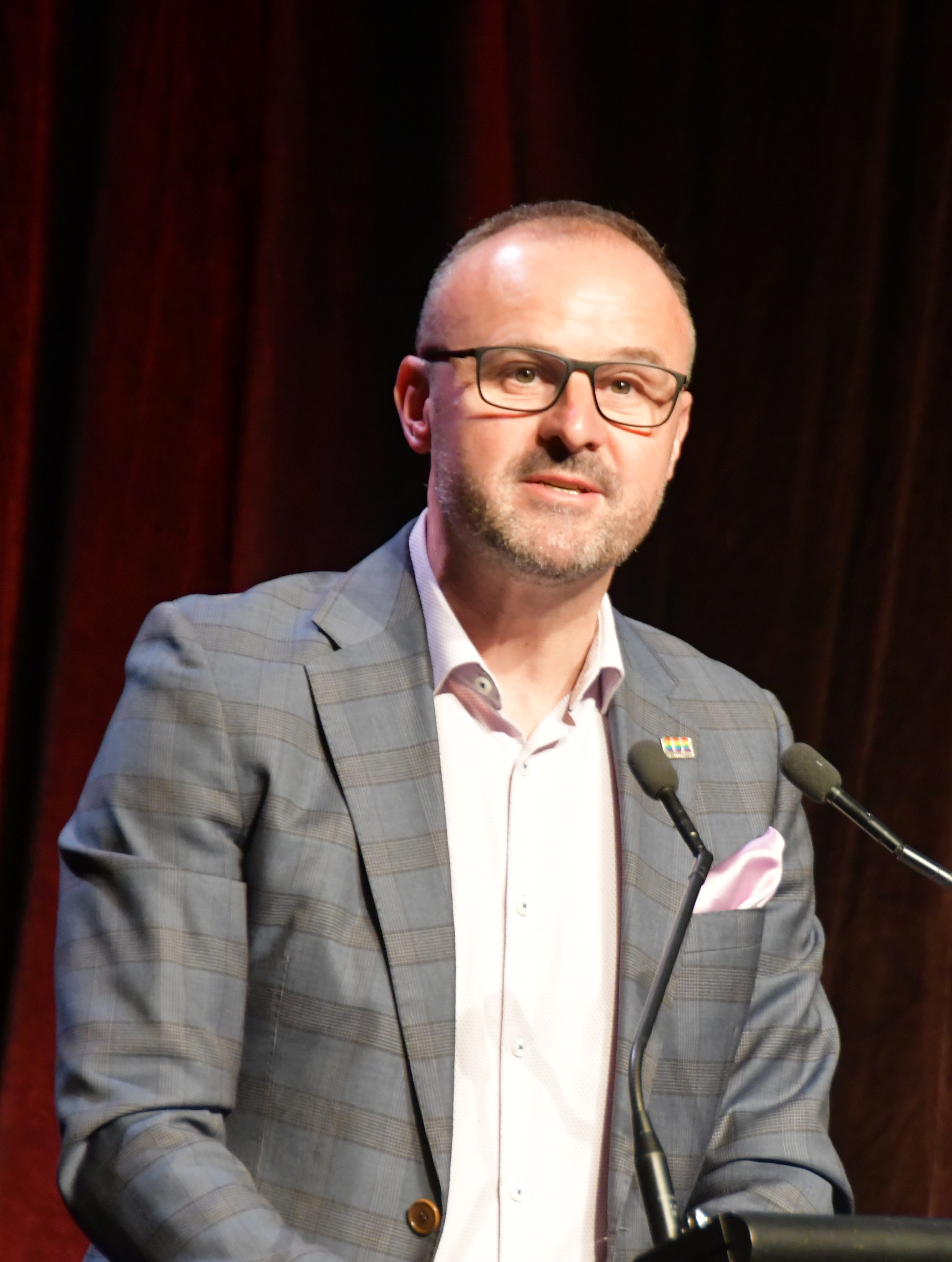 Chief Minister Andrew Barr at the 2019 ACT Chief Minister's Inclusion Awards